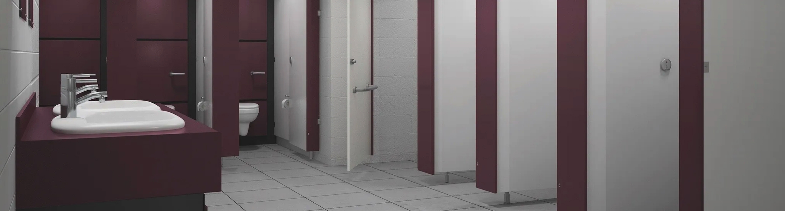 toilet cubicles