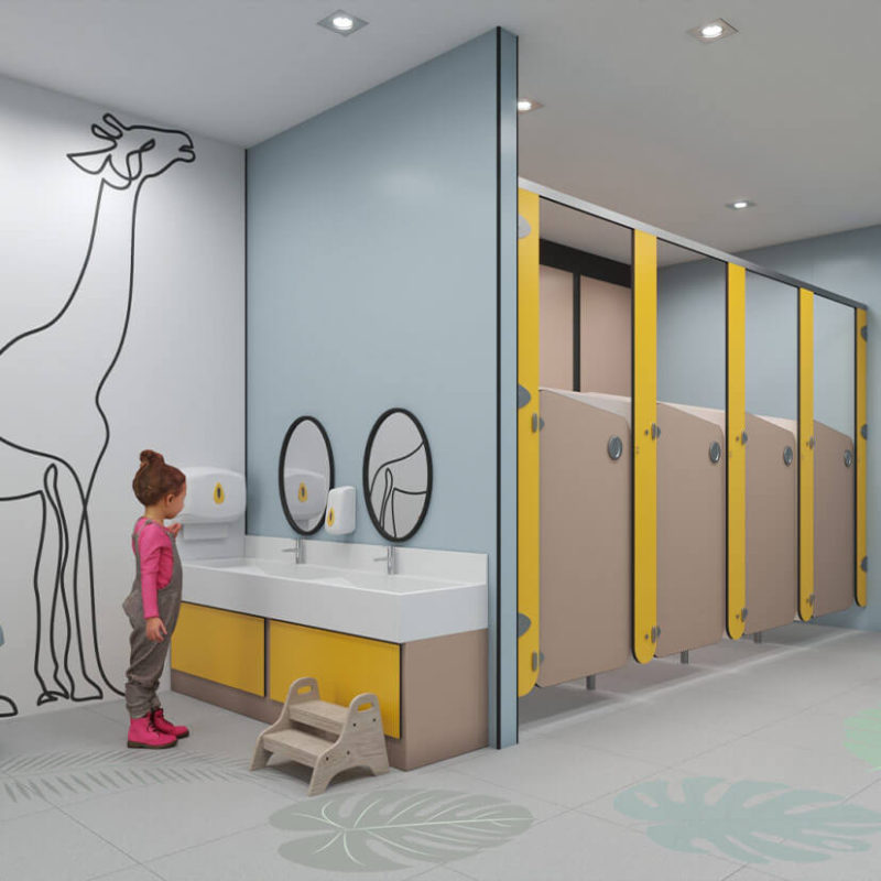 Child Friendly Washrooms