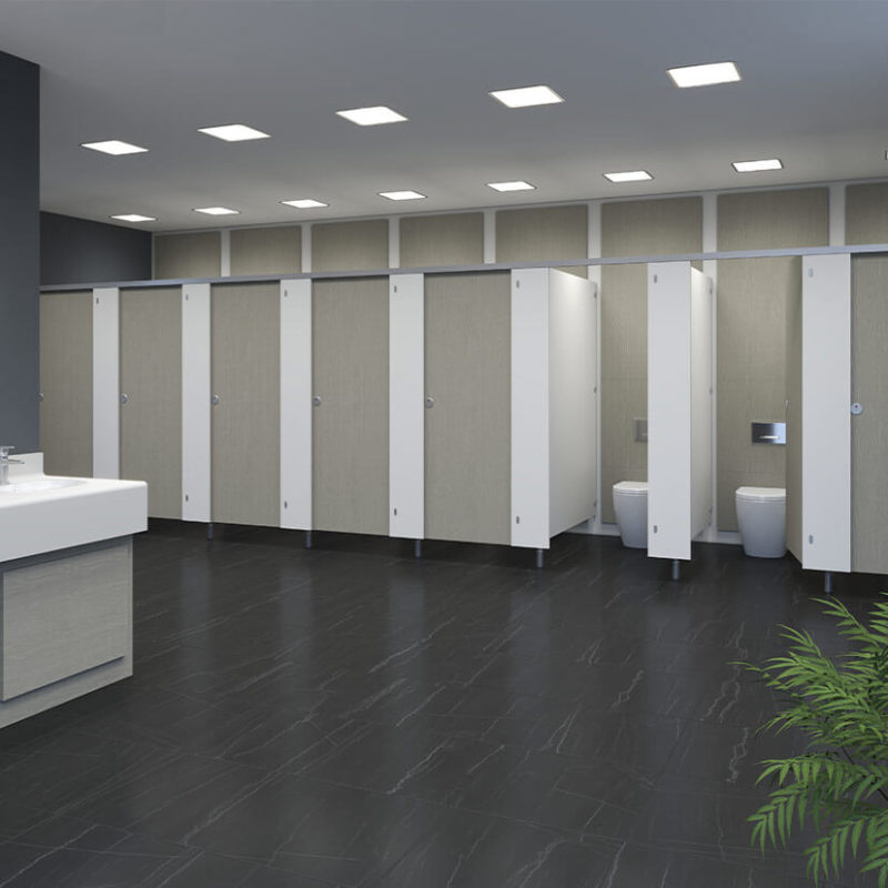 Rapidfit Washroom TexwoodGrey