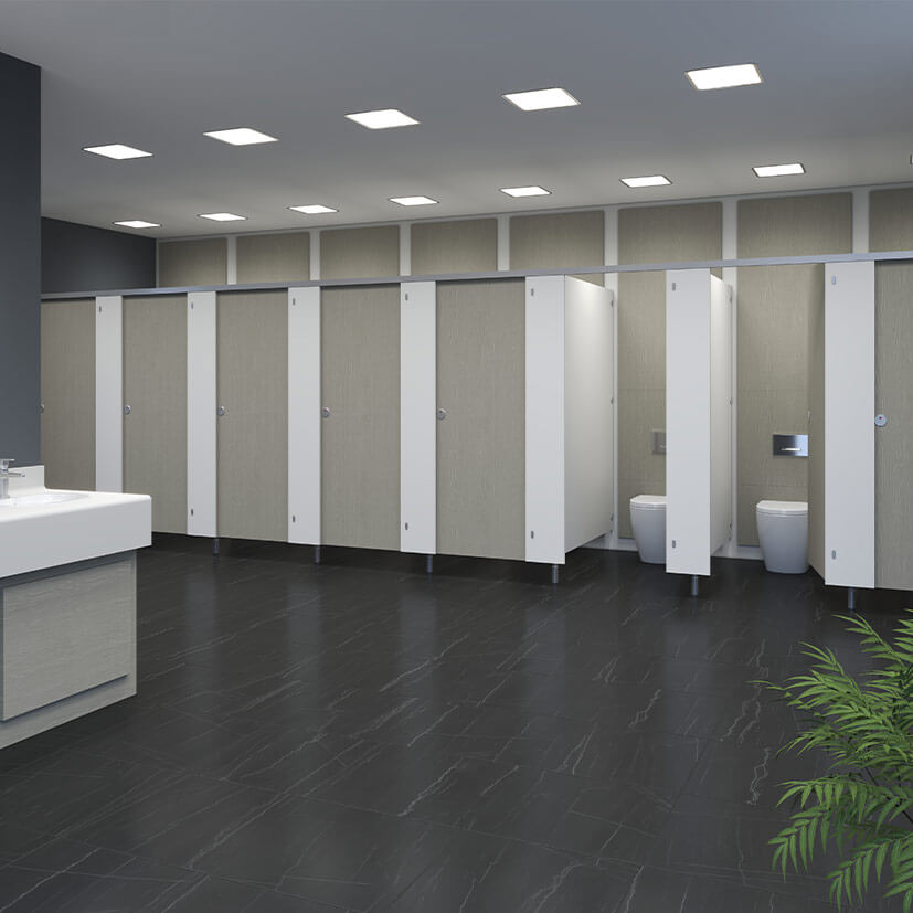 Rapidfit Washroom TexwoodGrey