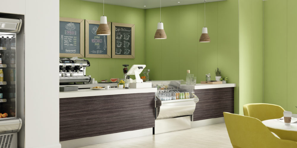 Bühne commercial wall lining system