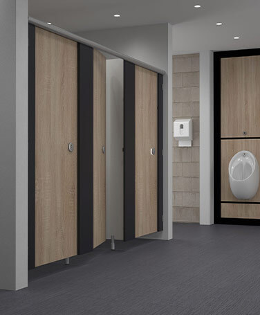 toilet cubicles