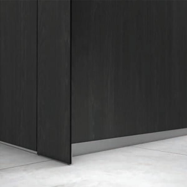 triump privacy cubicle front pilaster