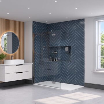 Wall & Water Tile Effect Panel