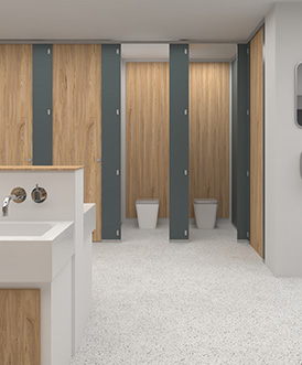 Rearo Toilet Cubicles