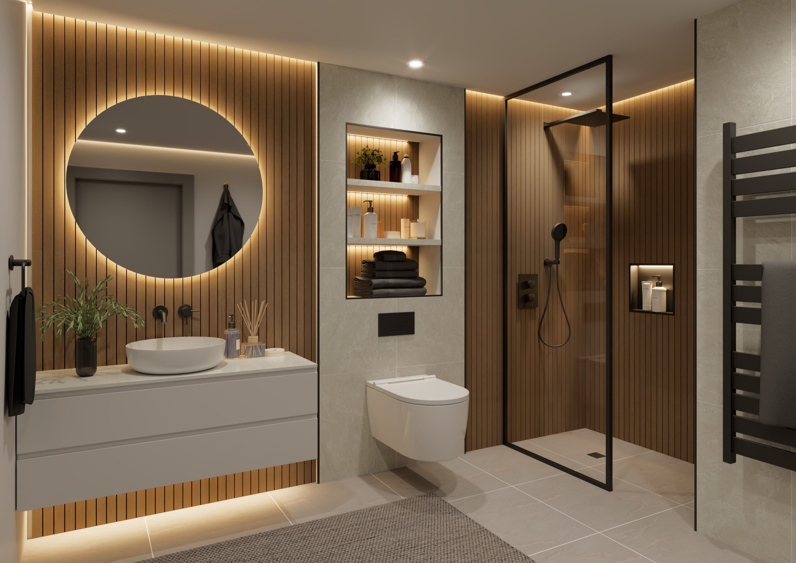 Lyngdal Tile Effect Panel